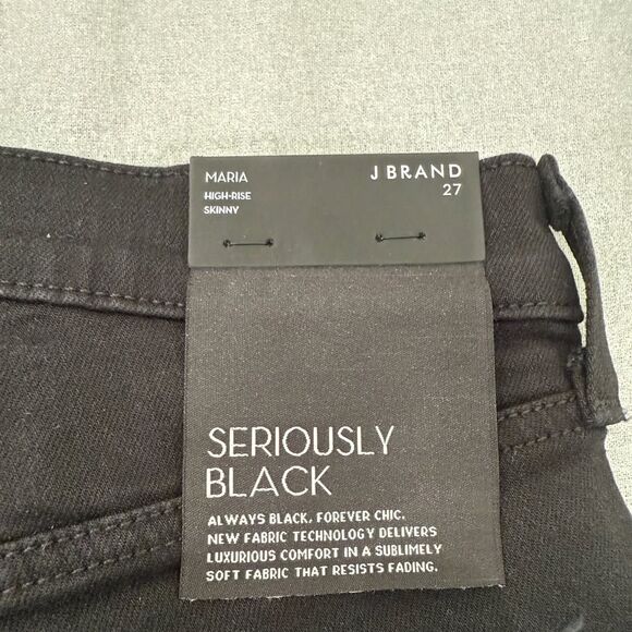 J Brand Black Skinny High-rise - Picture 3 of 3